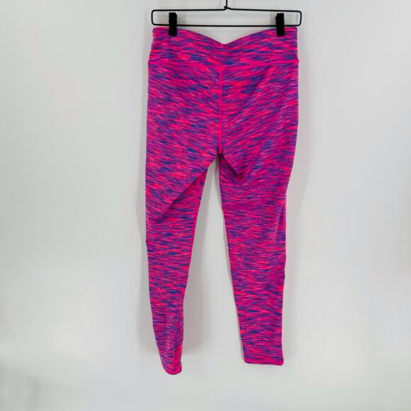Lilly Pulitzer Luxletic Weekender Legging Pink Blue Stretch Athletic Size L - Picture 3 of 10